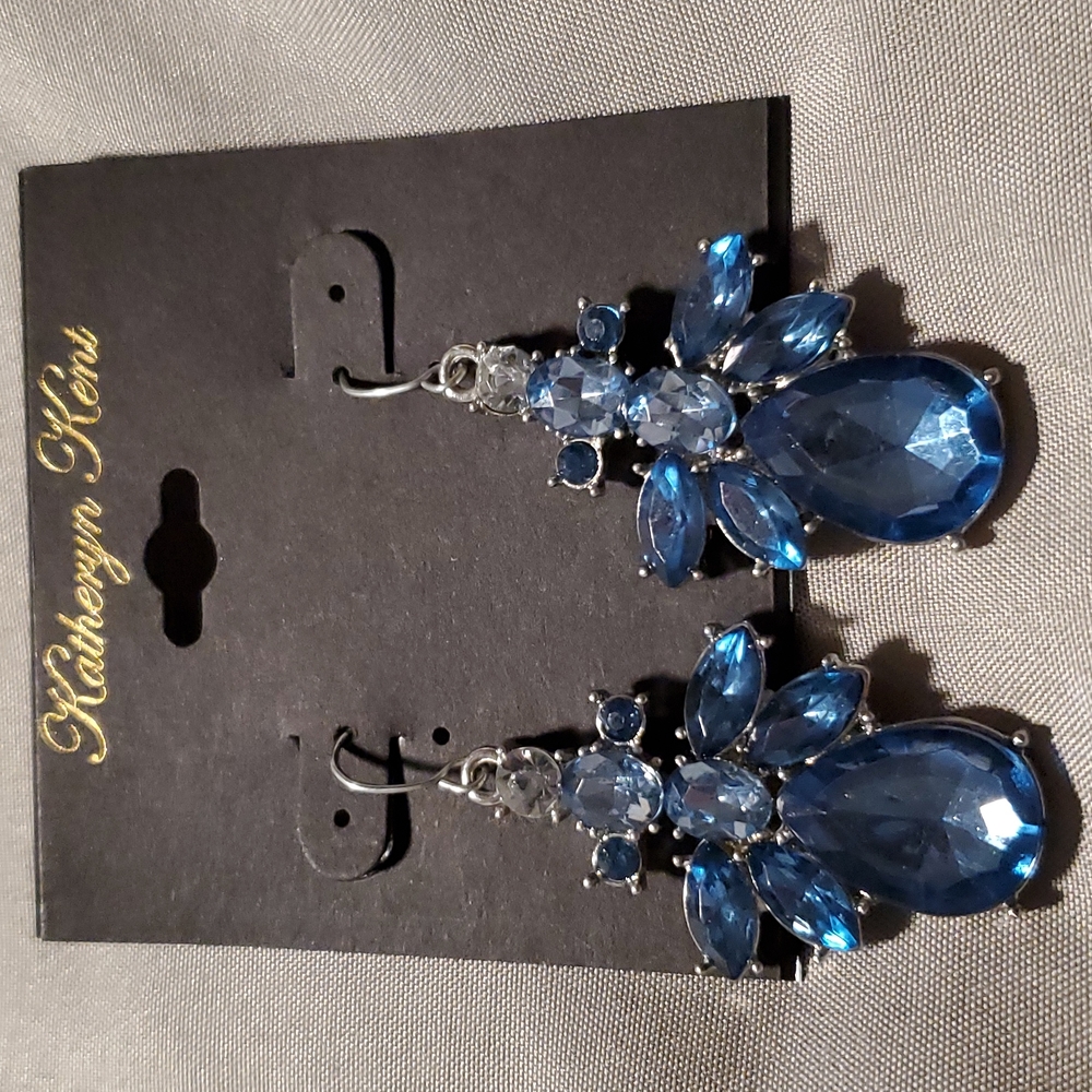 Blue Katheryn Kent Earrings